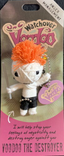 Details about  / Watchover VOODOO Collectible String Doll Keychain New on Card -/> You Pick Style