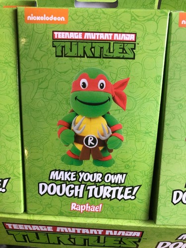 TMNT Make your own dough turtles set of 4 Rapheal Leonardo Michel Donatello New