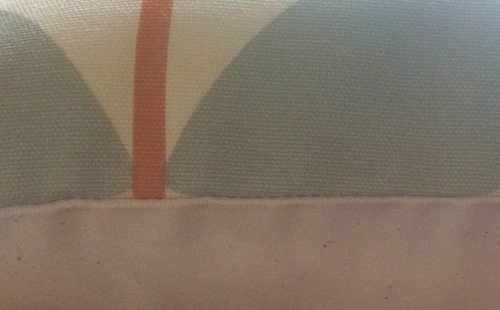 Orla Kiely fait à la main Housse de coussin Orange /& Gris Multi Stem 20 x 20 in environ 50.80 cm