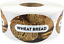 Wheat Bread Grocery Market Food Stickers, 1.25 x 2 Inches, 500 Labels on a Roll