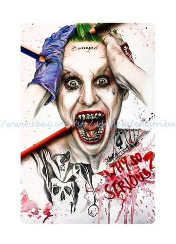 reproductions Harley Quinn joker metal tin sign