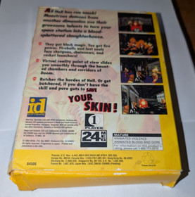 Rare Vintage Sega Genesis 32X ID Software DOOM Game + Box + Manual Tested