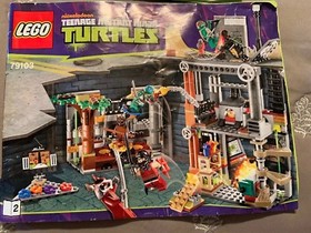 Lego Ninja Turtles 79103 Manual Only