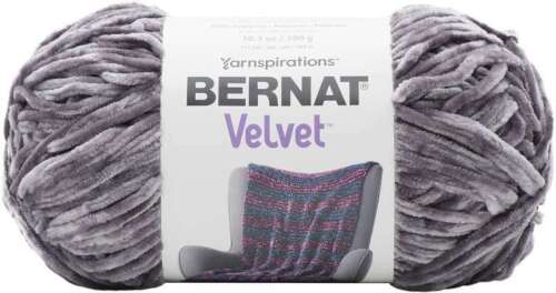 Bernat Velvet Yarn Vapor Gray 057355430303 
