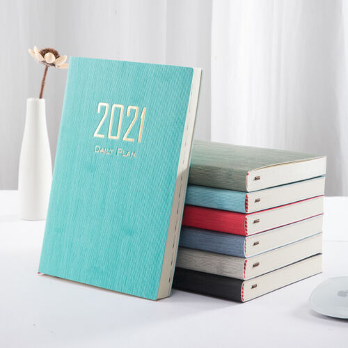 UK 2021 A5 Diary Week to View Page a Day Desk Hard Backed Diary Office Supplies