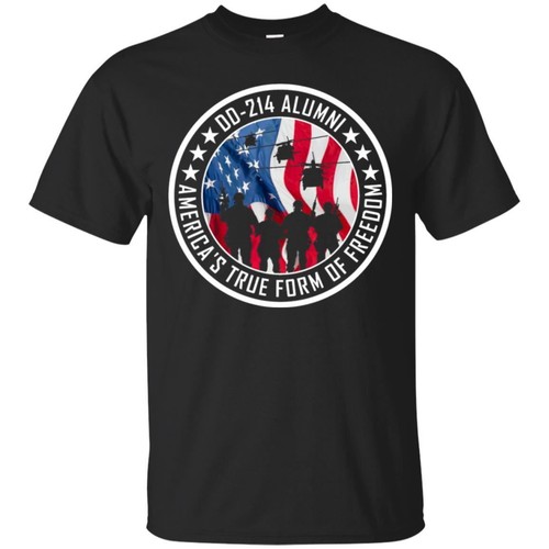 Veteran T-Shirt DD 214 Alumni Veteran Day Men/'s Tee Shirt Short Sleeve S-5XL