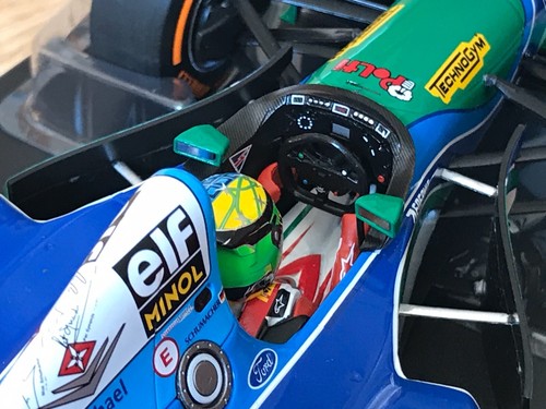 run Belgian gp 2017 1:18 Minichamps 510941705 benetton b194 Mick schumacher demo
