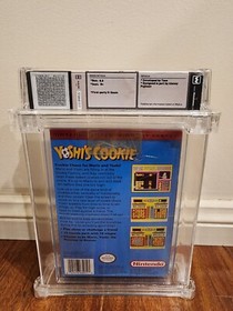 Yoshi's Cookie Nintendo NES Graded WATA 8.0 B+ CGC VGA Brand New Sealed Game