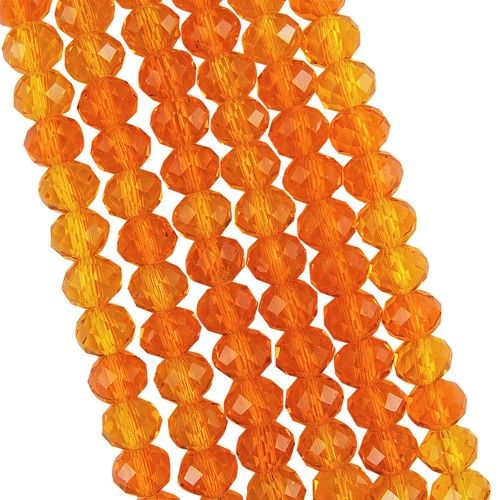 Abacus crystal glass beads strand 3x2 4x3 6x4 8x6 10x8 12x9mm Faceted Rondelle