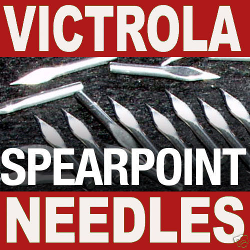 300 SPEAR Tip Victrola NEEDLES for Gramophone Phonograph SoundBox Reproducer