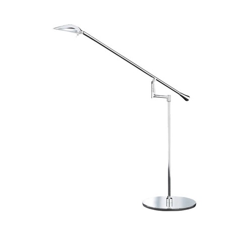 LED Büro Schreib Tisch Lese Steh Stand Lampe Beleuchtung Leuchte Flur Chrom Spot