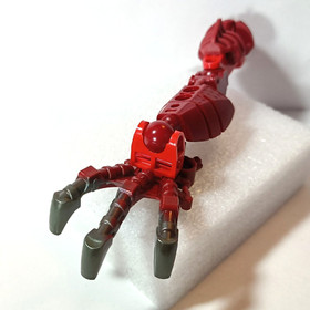 Lego Bionicle Piraka Hakann leg & foot assembled part lot from 8901