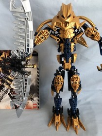 LEGO set 8734 Brutaka BIONICLE 100% complete NO instructions Titans Warriors