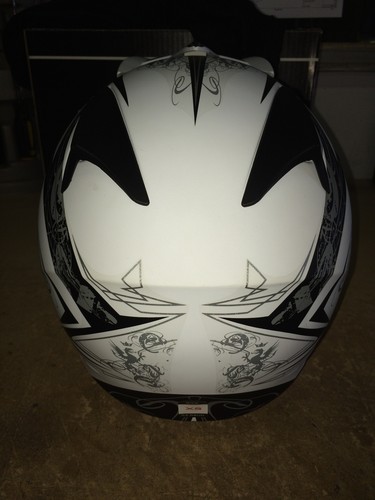 THH TX-22 Mx Helmet Matte White//Black Size XL