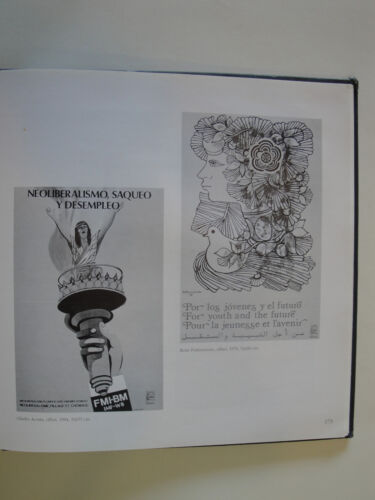 Details about  / OSPAAAL Political Poster IMF Neoliberalism Plunder Unemployment 1994 original