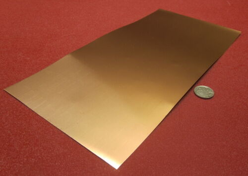 Details about  / 110 Copper Sheets Soft Annealed  0.0120/" Thick x 6/" Wide x 12/" Long 25 Units