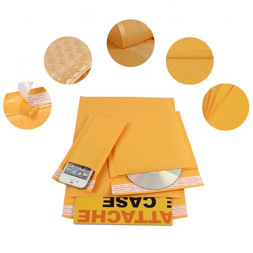 Kraft Bubble Mailers Padded Self Seal Shipping Bags Envelopes Multiple Sizes