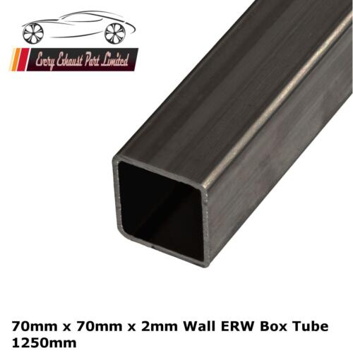1250mm di lunghezza Tubo quadrato ACCIAIO dolce ORDIGNI BELLICI esplosivi Box 70mm x 70mm x 2.0mm