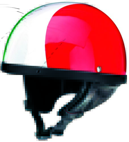 Redbike RB510 Halbschale Helm Italien Design Motorrad Jethelm Oldtimer Cap