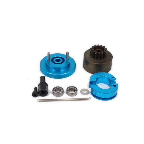 14 Teeth Clutch Bell Shoes Springs Flywheel Bearing Axle For 1//10 RC Car HSP HPI