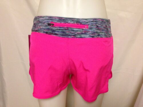 Ideology Womens Woven Speed Active Shorts  Molten Pink 761089P250 NWT