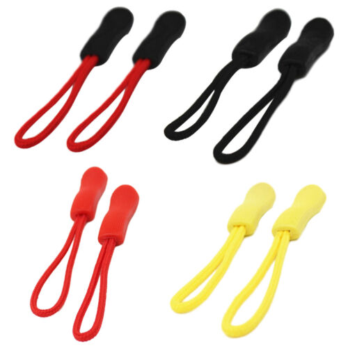 10/40X EDC Rope Puller Zipper Pull Cords Slider Fastener Zip Clip Buckle For Bag 
