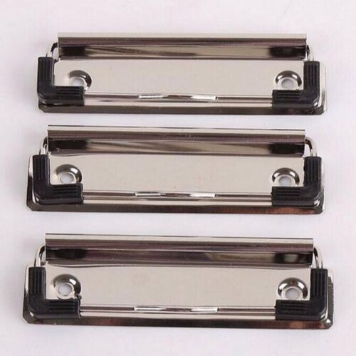 Portable New 10pcs Metal Board Clips Strong Stationery Clip 10cm School Office 