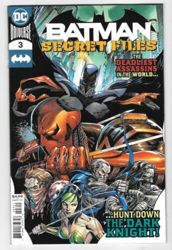 DC Comics BATMAN SECRET FILES #3 first printing