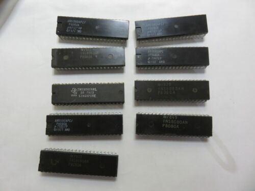 1.5w 1x Microprocessor Very Rare Ins8080ad 20v 8 Bits Channel N Lot 2702