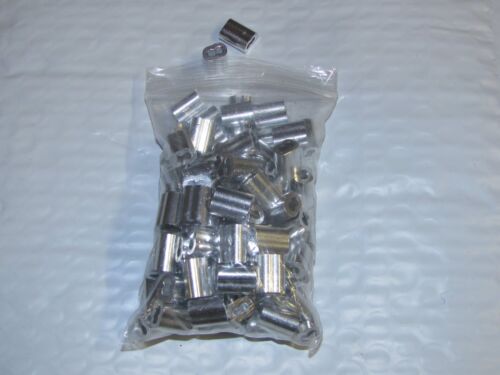 snare Trapping ferrule New sale 1/16 ALUMINUM CABLE DOUBLE FERRULES 200 