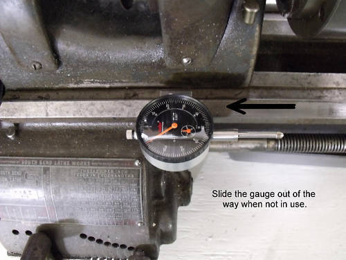 South Bend lathe dial indicator and clamp for 9/"/&10K