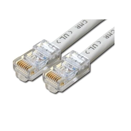 Crossover Cable NC-X44506 Category 5 Cat5 Ethernet Beige 6FT Ready to Go 72/"