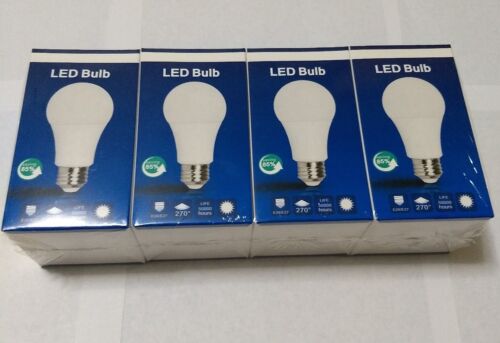 Come with 8 bulbs. bright LED Light Bulbs 6000k 60w energy save 9w 