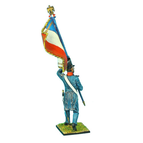 NAP0368 French 1st Light Infantry Chasseur Standard Bearer by First Legion