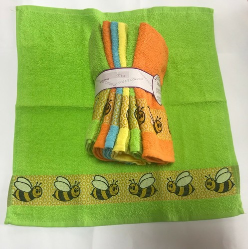 pack 12 Paños de cocina de algodón 100/% trapos 100/% cotton tea towels