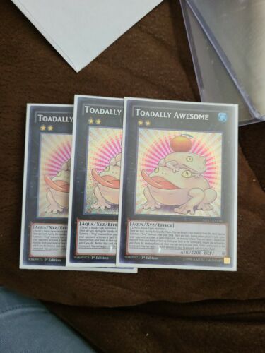 Toadally Awesome Frog MP17-EN150 Secret Rare 1st NM