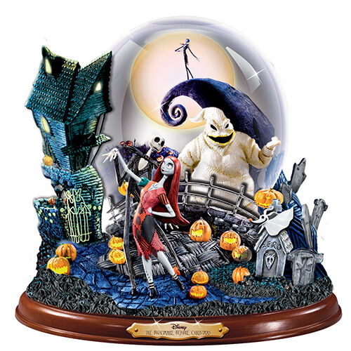 Snowglobes Collectibles Nightmare Before Christmas Water