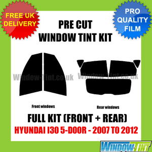 HYUNDAI I30 5-DOOR 2007-2012 FULL PRE CUT WINDOW TINT