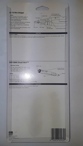 Gardner Bender PR2003-2Wire Stripper /& Voltage ProbeBonus Pack New!