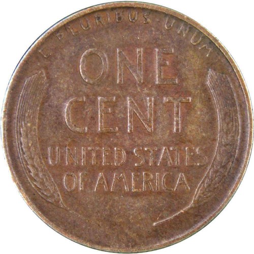 1933 1c Lincoln Wheat Cent Penny US Coin VF Very Fine