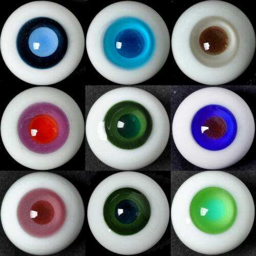 Wholesale 10 Pair 10mm Round BJD Glass Eyes for  BJD OOAK SD Pullip Doll