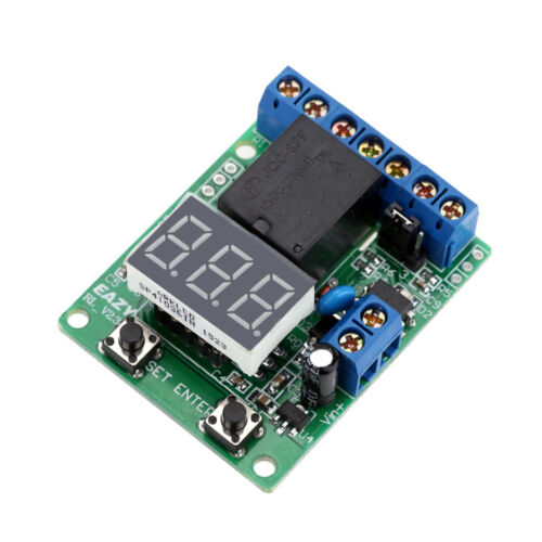 DC 12V Voltage Monitor Test Charging Discharge Relay Switch Control Board Alarm 