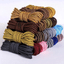 1Pair Round Shoelaces Shoes Lace Round Shoelace For Sneakers Boots Shoes String