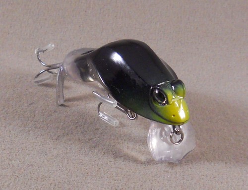 Floating Diving Hard Body Rattling Frog C060781 Holy Frog 3//8 oz Cabo 2 1//2 in