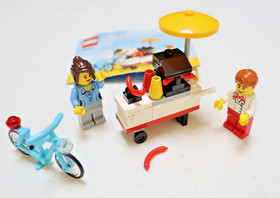 LEGO Creator x3: Helicopter (5864), Mini Dumper (5865), Hot Dog Stand (40078)