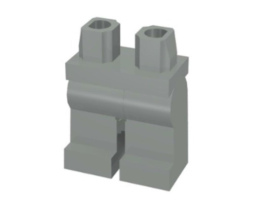 Mini Boneco Lego Minifigura quadril e pernas 970c00