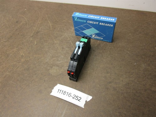 New Zinsco RC38 S15 15 amp Tandem Twin Breaker 15 amp 1 pole 120//240 vac