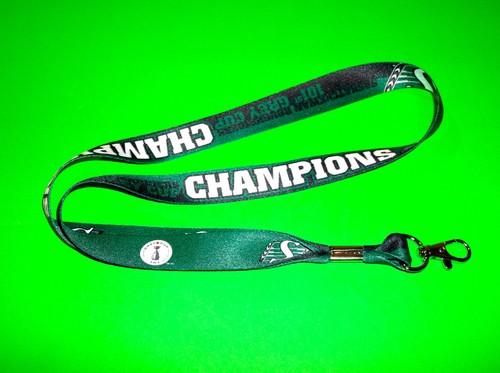 SASKATCHEWAN ROUGHRIDERS CFL FOOTBALL TEAM 101 GREY CUP 2013 CHAMPIONS LANYARD
