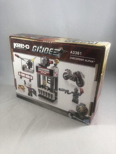Checkpoint Alpha Firefly Law /& Order KRE-O GI JOE Cobra Kreo NEW