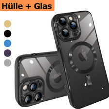 Magsafe Hülle für iPhone 17 16 15 14 Pro Max Plus Handy Schutzhülle Cover Case